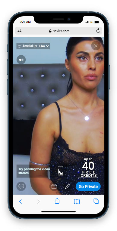 Sexier.com has a fantastic mobile platform.